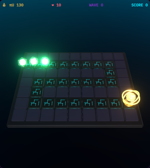 Pi Defender gameplay screenshot