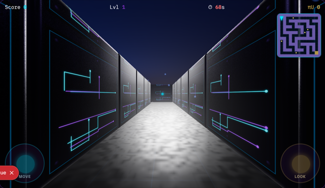 Pi Maze gameplay screenshot