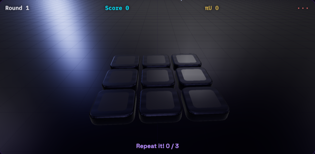 Pi Memory Matrix gameplay screenshot